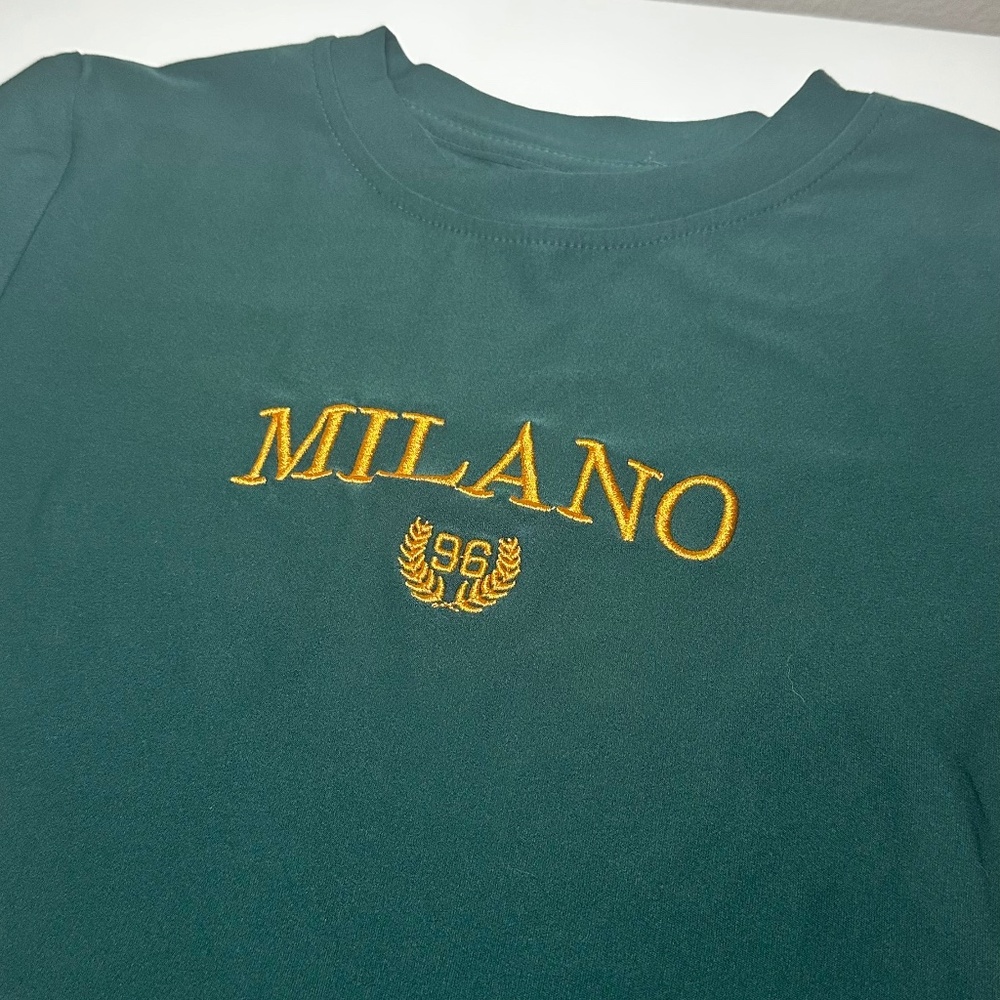 Milano 96 Baby Tee - Green